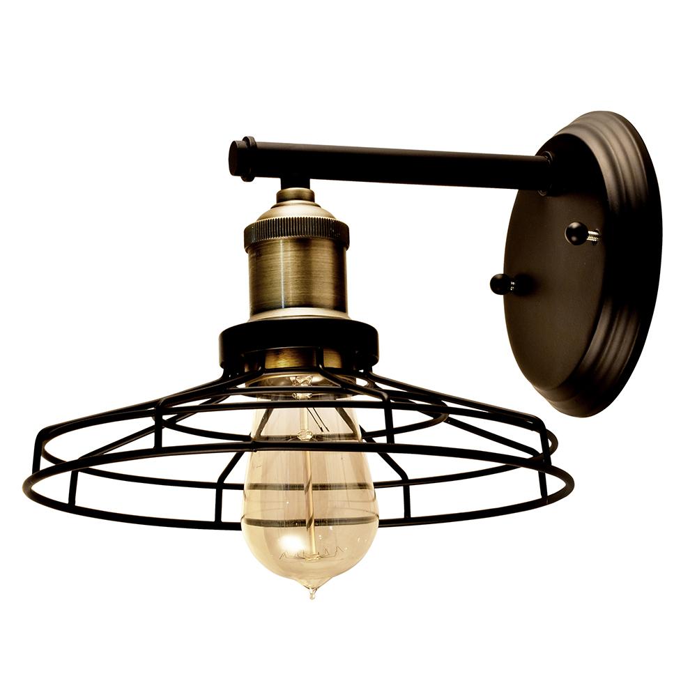 Springdale Lighting Lewis 1 Light Antique Bronze Wall Sconce Springdale Lighting Lewis 1 Light Antique Bronze Wall Sconce