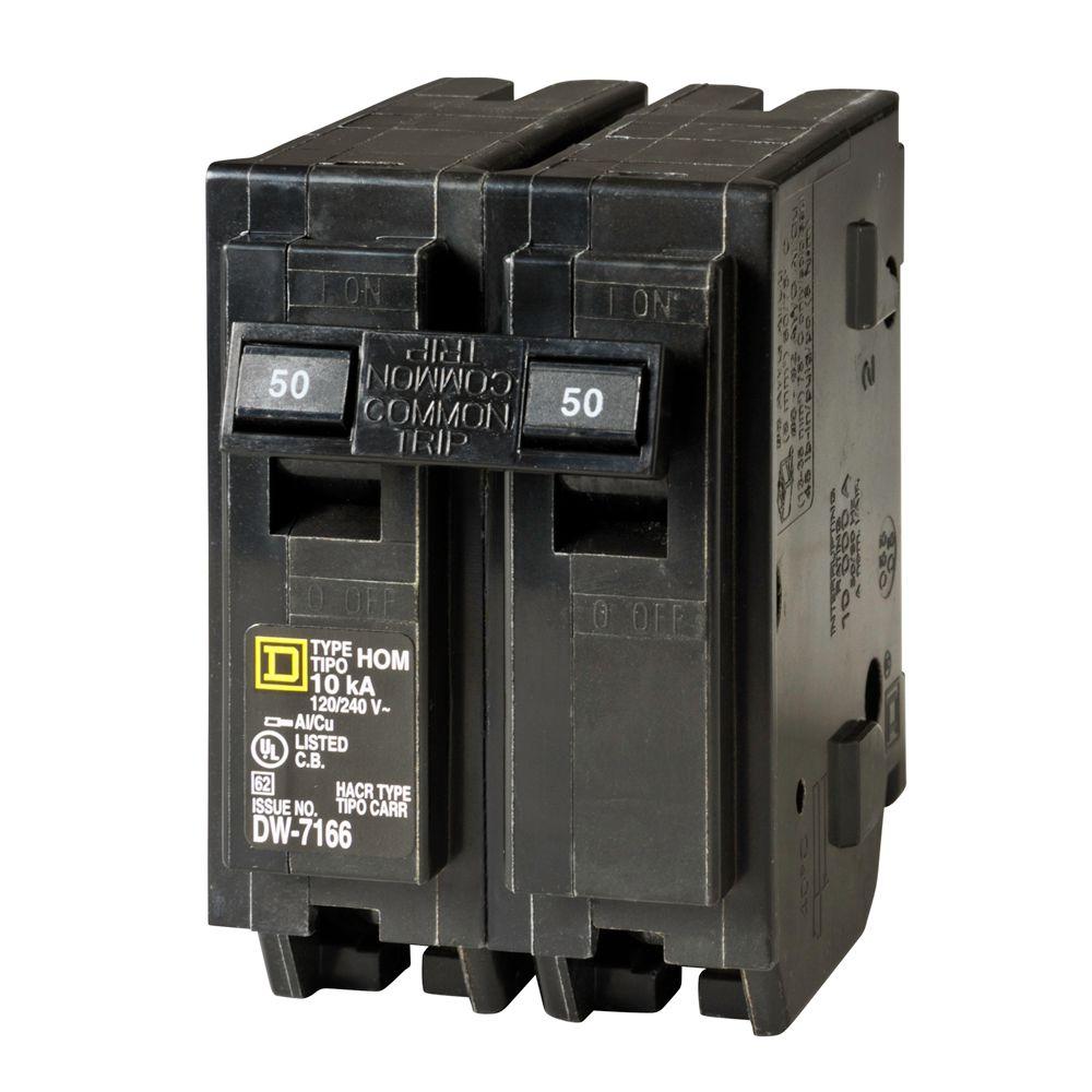50 Amp Home Circuit Breaker, Residential Short Circuits Electrical
