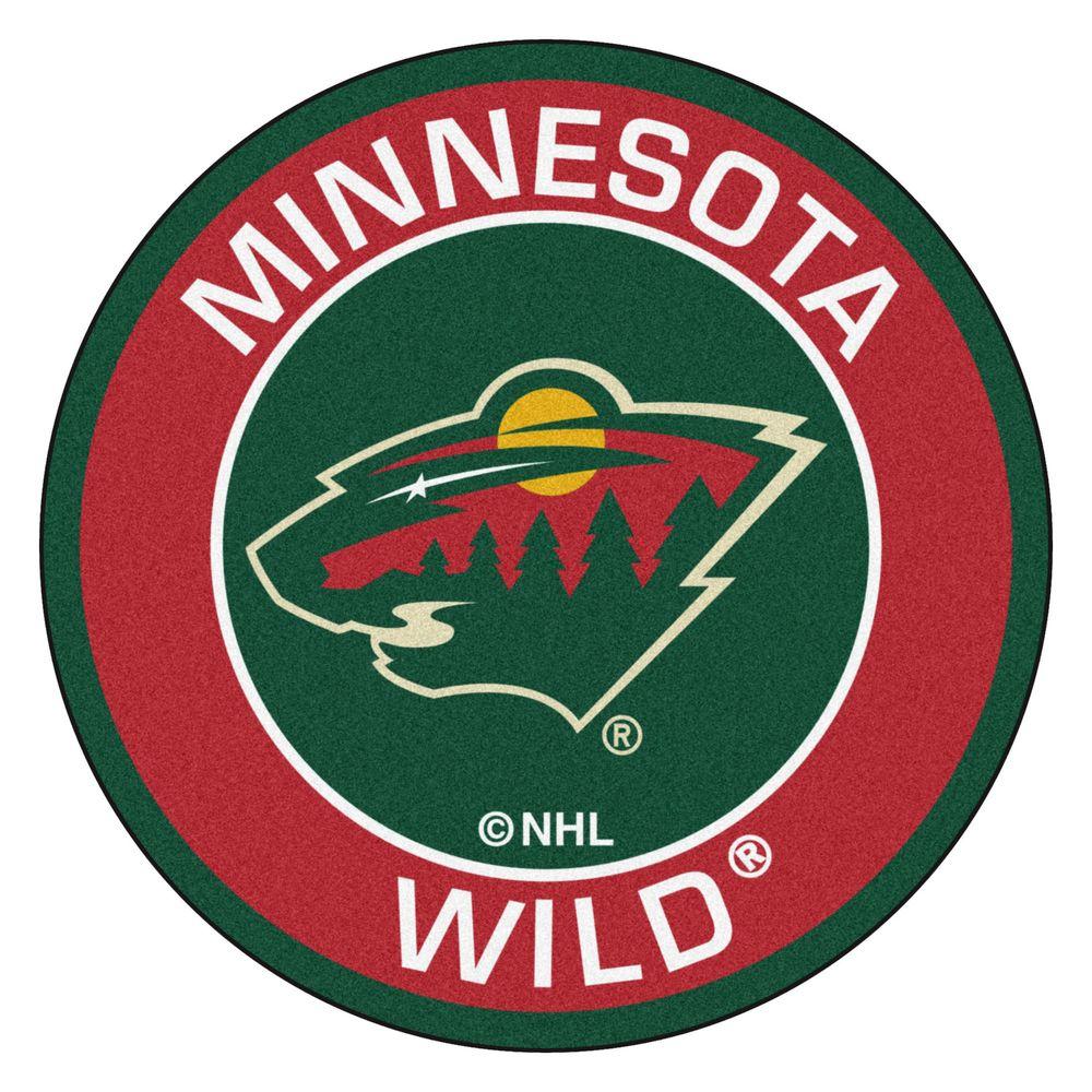 FANMATS NHL Minnesota Wild Red 2 ft. x 