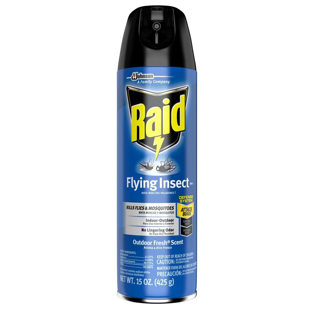 Raid 15 oz. ReadytoUse Flying Insect Killer41661 The Home Depot