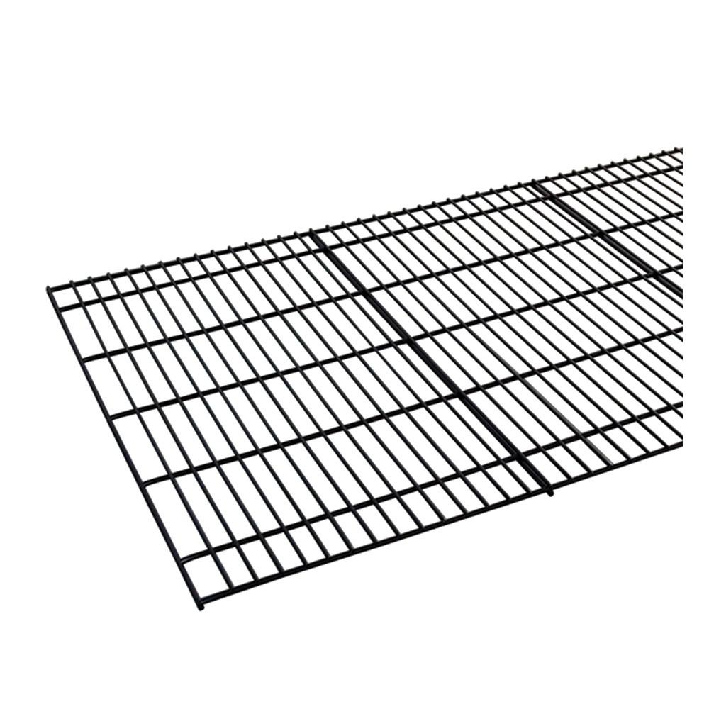 Storage Concepts 36 in. L x 24 in. D Individual Black Steel Wire Mesh