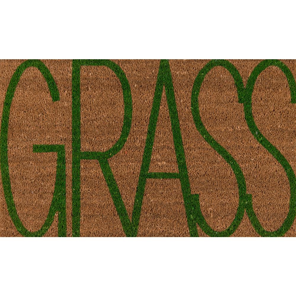 Aloha Grass 1 Ft 6 In X 2 Ft 6 In Door Mat Alohaalo17nat1626