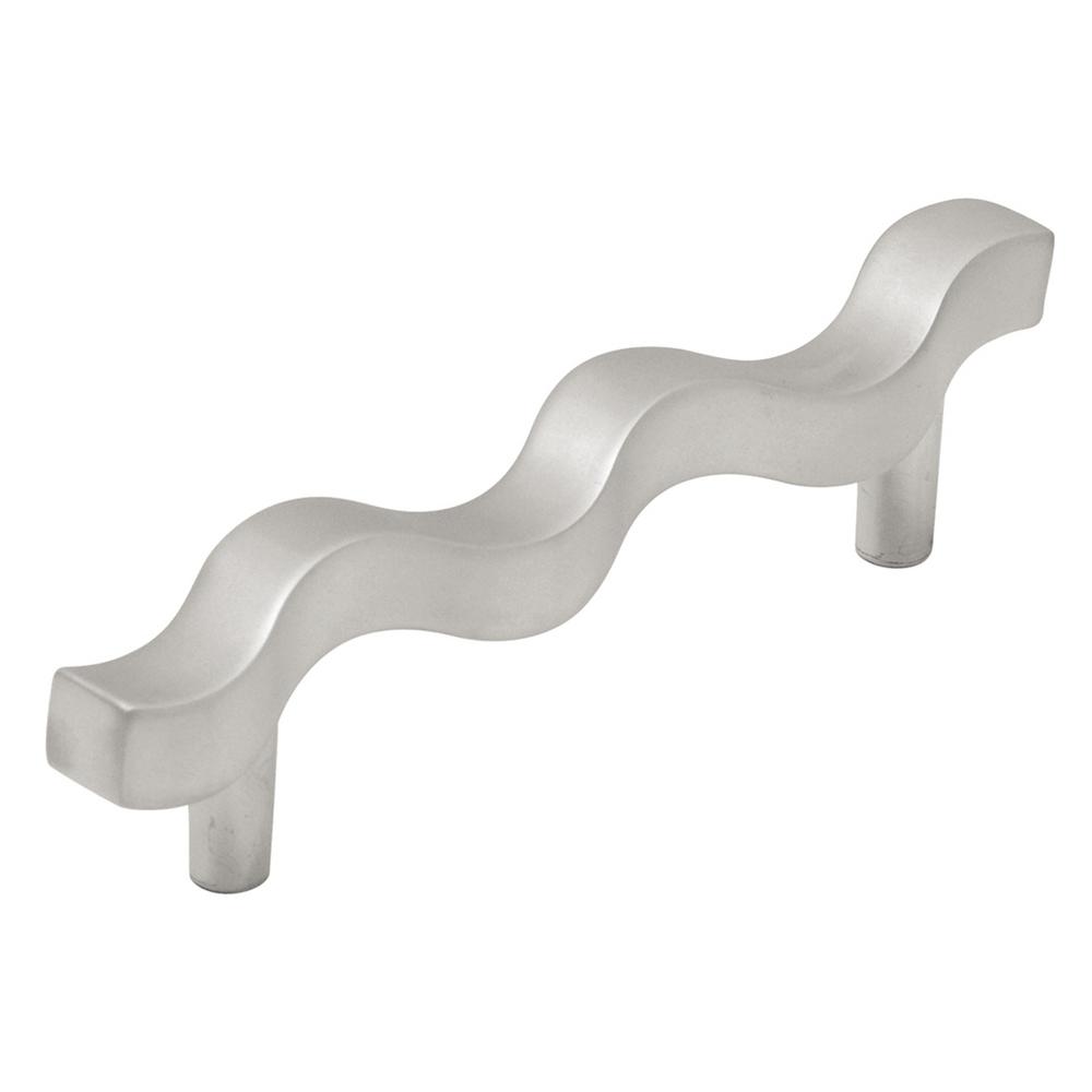 Hickory Hardware Euro Contemporary 96 Mm Center To Center Pearl