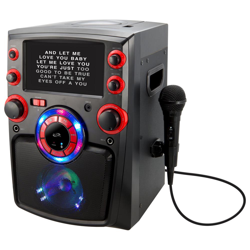 irocker portable bluetooth karaoke machine