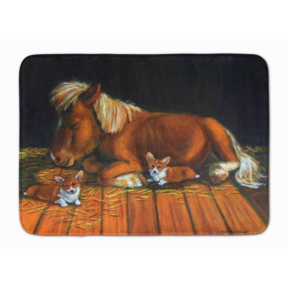 Caroline S Treasures 19 In X 27 In Corgi Snuggles The Pony