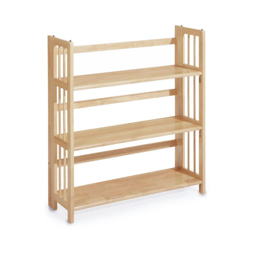 Casual Home Grey Folding Stacking Open Bookcase 330 26 The Depot