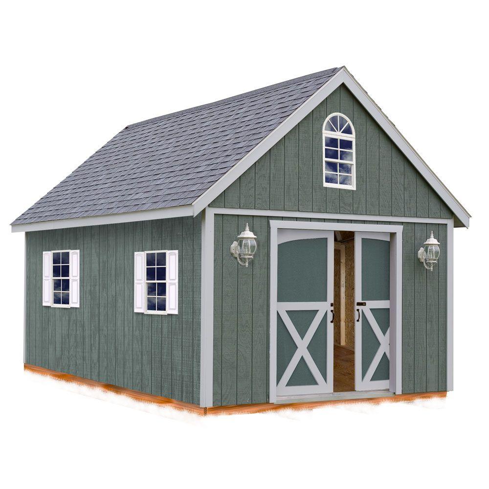 Best Barns Belmont 12 ft. x 16 ft. Wood Storage Shed Kit by Best Barns