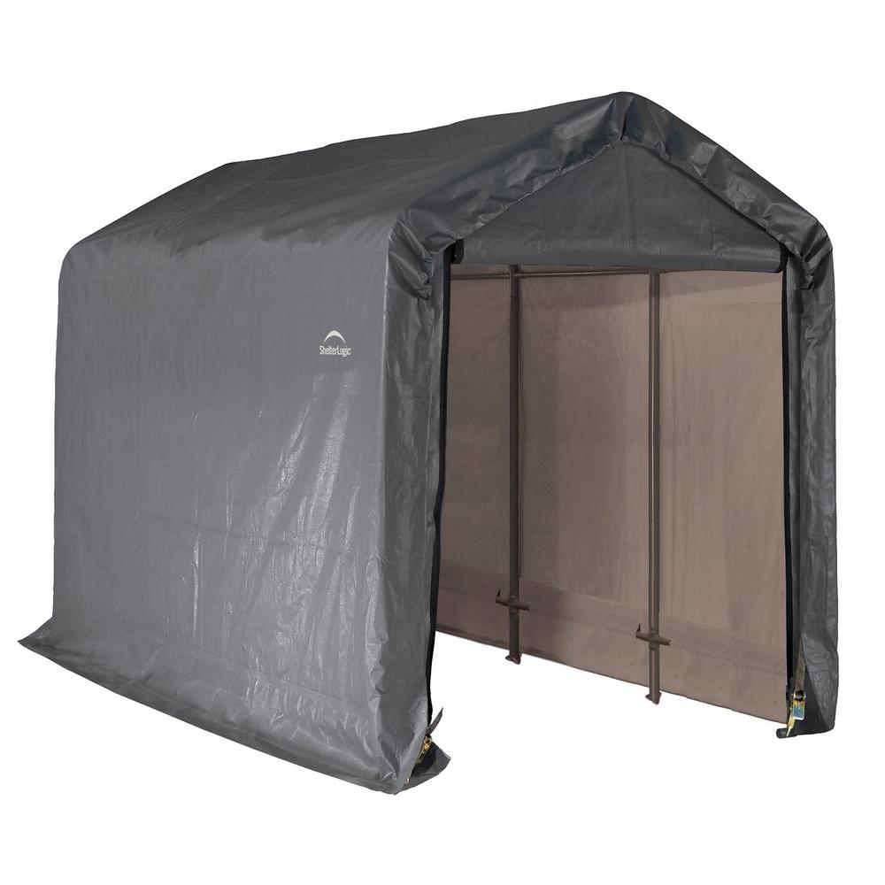 Shelterlogic Carports Garages Outdoor Storage The Home Depot