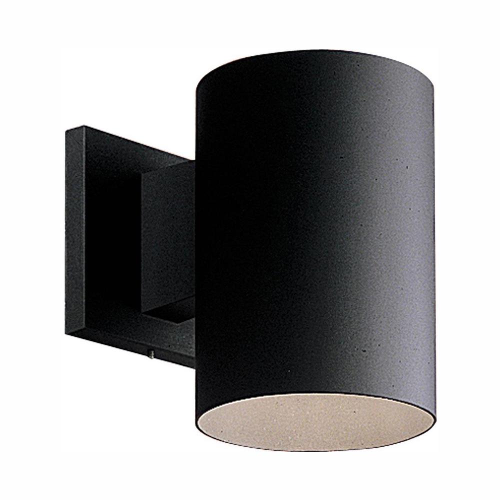 Progress Lighting 1Light Black Integrated LED 7.5 in. Outdoor Wall