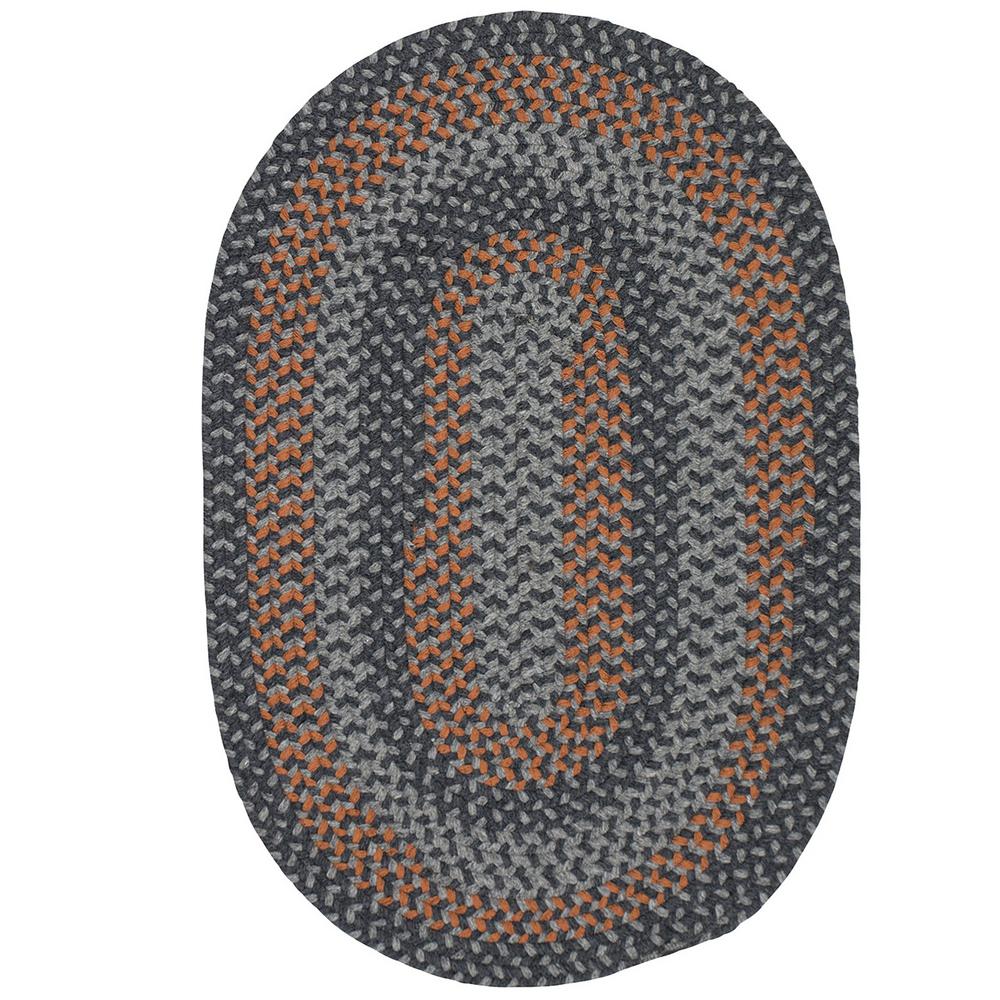 Home Decorators Collection August Grey And Orange 10 Ft X Home Decorators Collection August Grey And Orange 10 Ft X Braided Round Area Rug Wn43r120x120 The Depot