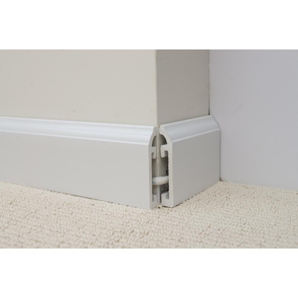 50 pc Box Made Rite Clips for Snap on Baseboards Baseboard Molding