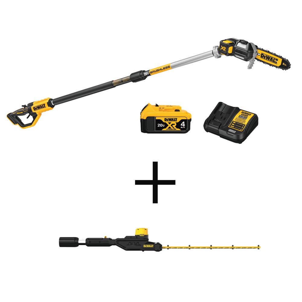 dewalt pole saw and hedge trimmer