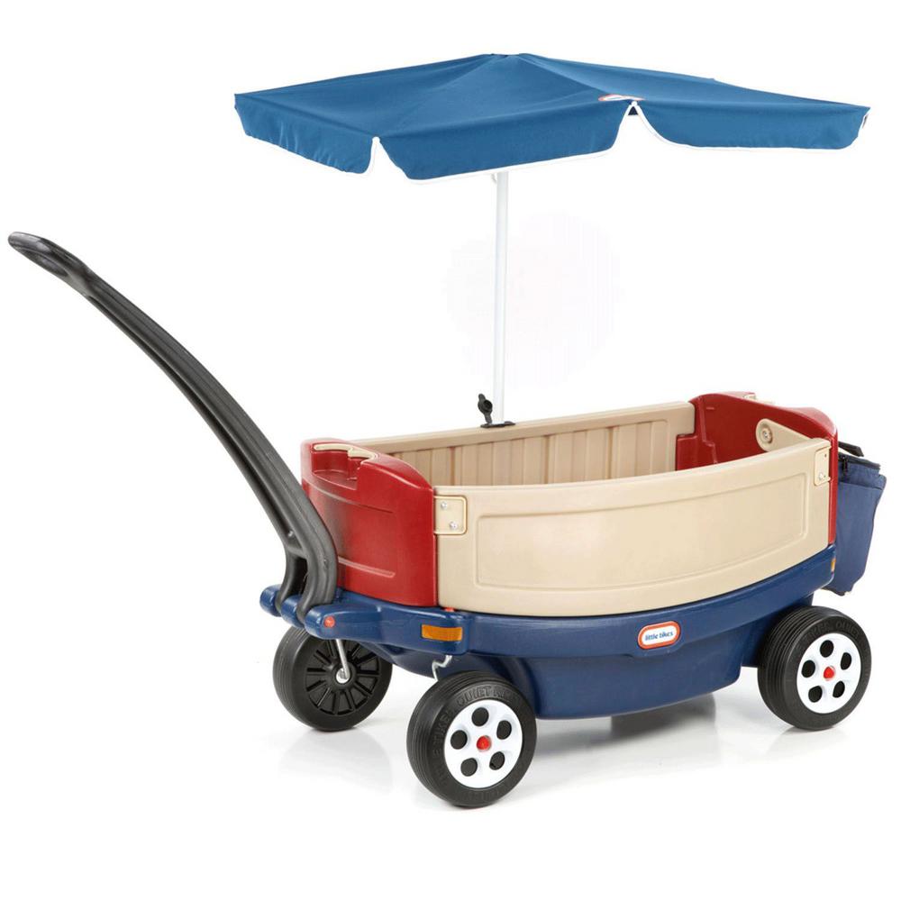 kids pull along cart