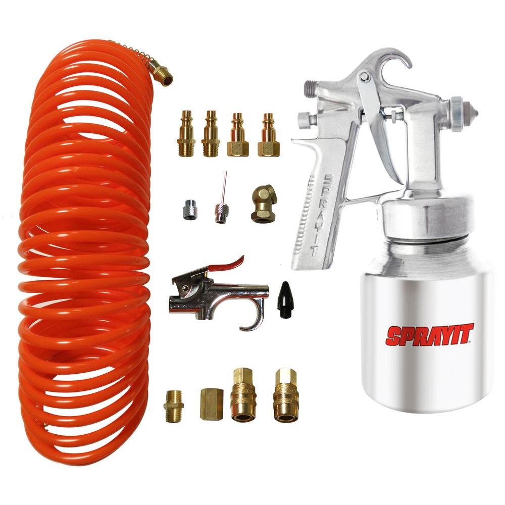 California Air Tools 15-Piece Spray Gun and Air Tool Accessory Kit by California Air Tools
