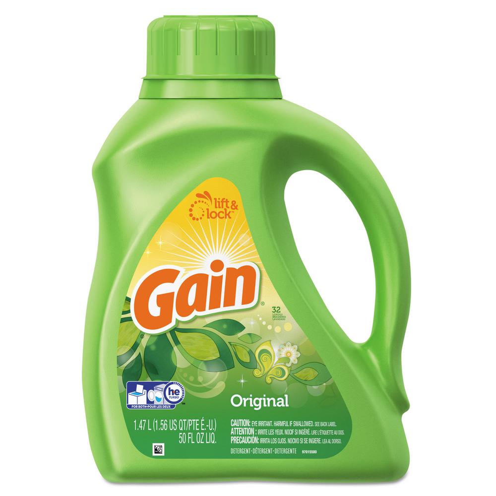 UPC 003700012786 product image for Gain 50 oz. Liquid Laundry Detergent Original Scent Bottle (Case of 6) | upcitemdb.com