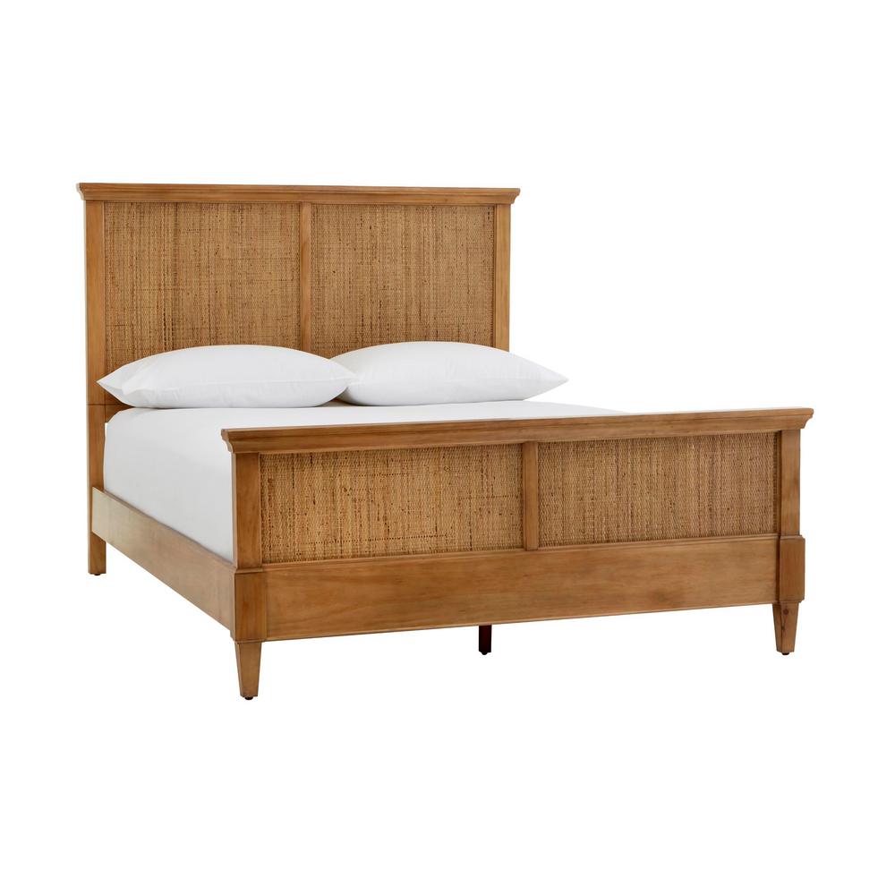 Home Decorators Collection Marsden Patina Finish King Cane Bed (81.1 in. W x 54 in. H) was $699.0 now $419.4 (40.0% off)