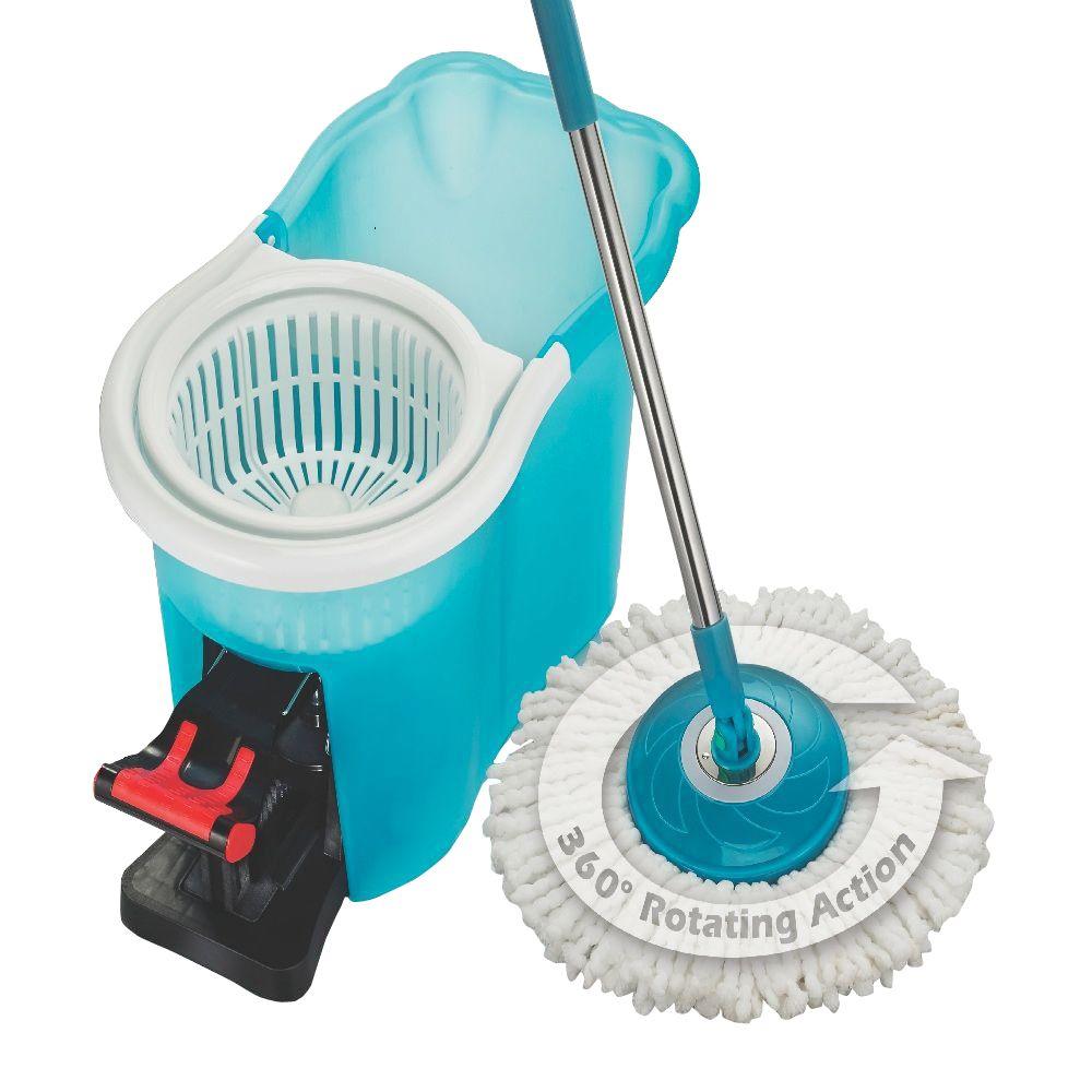 Hurricane 360° Dust Clean Spin Mop8415 The Home Depot