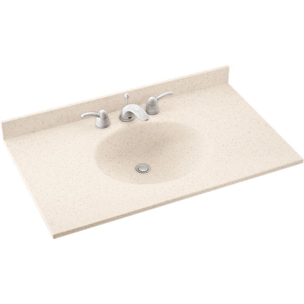 Swan Ellipse 43 In W X 22 D Solid Surface Vanity Top With Sink This Review Is From Ellipse 61 In W X 22 D Solid Surface Vanity Top With Sink Tahiti Desert