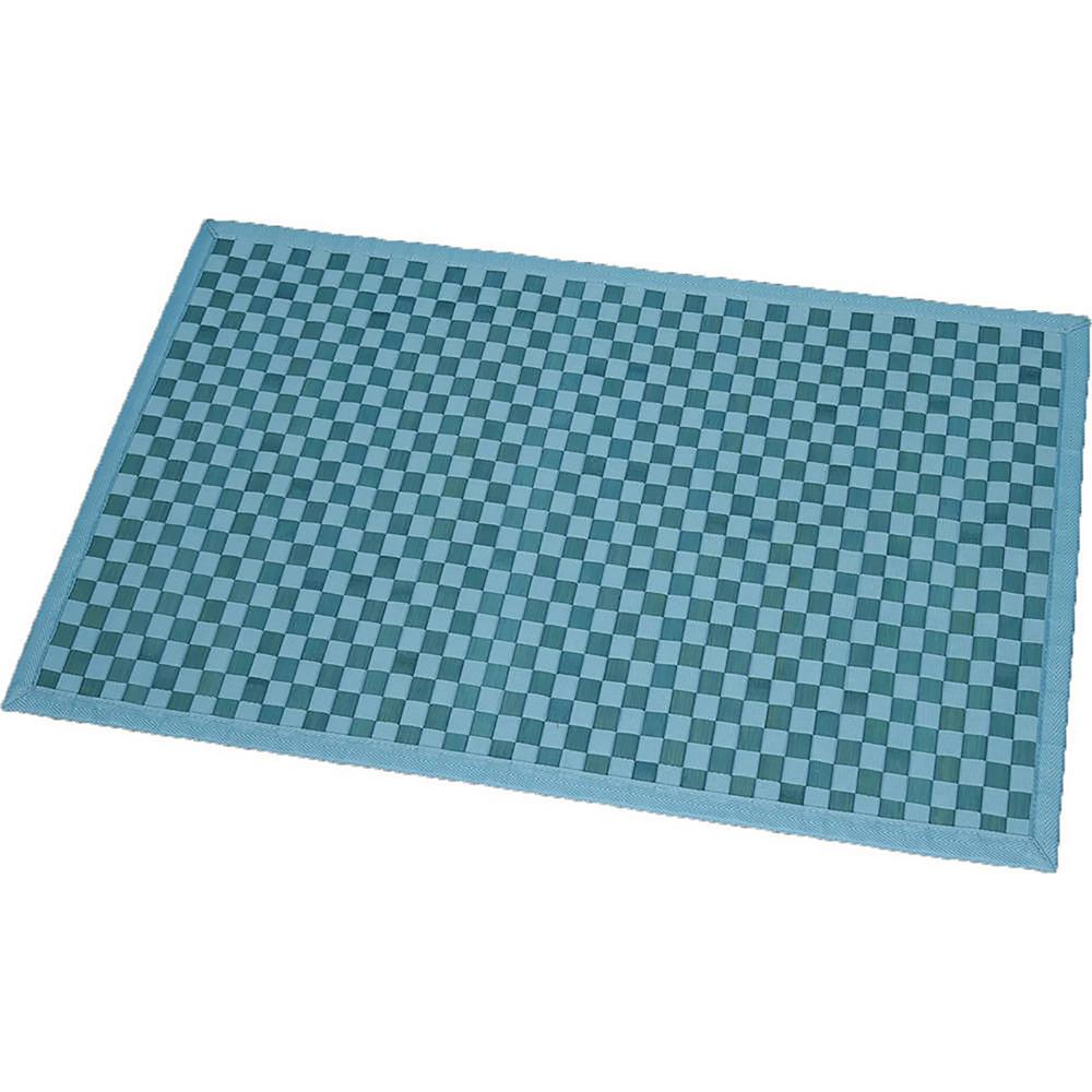 turquoise bath mat