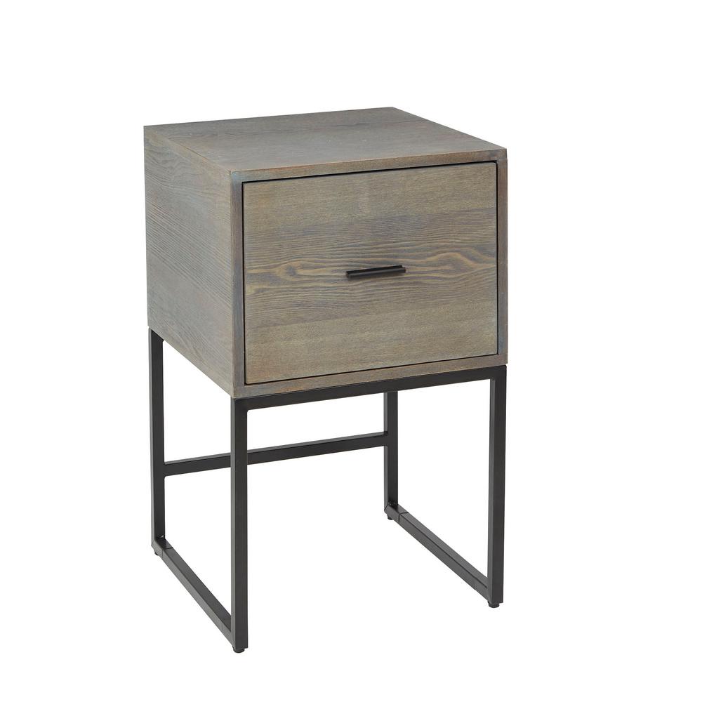 light gray end tables