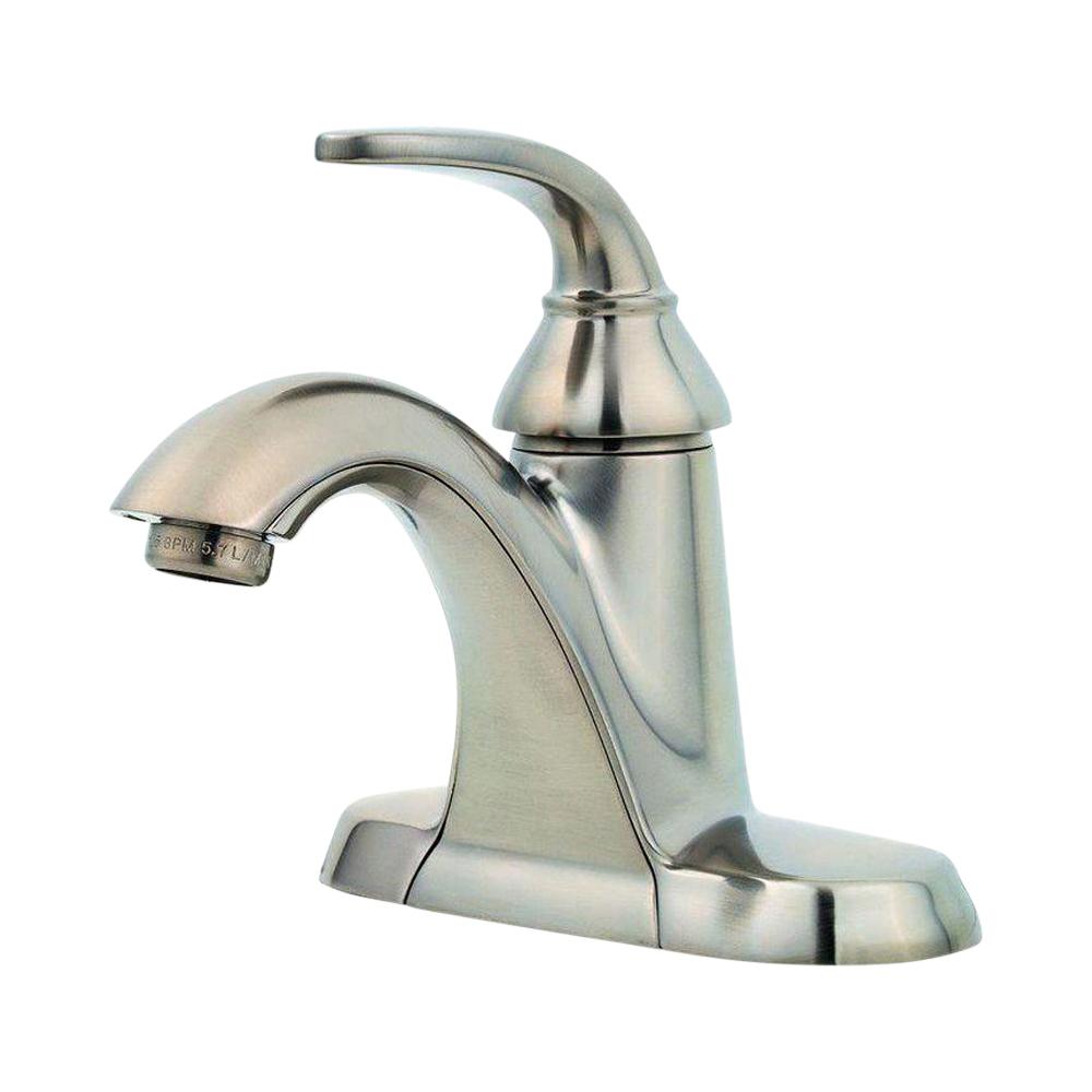 Pfister Pasadena 4 In Centerset Single Handle Bathroom Faucet In