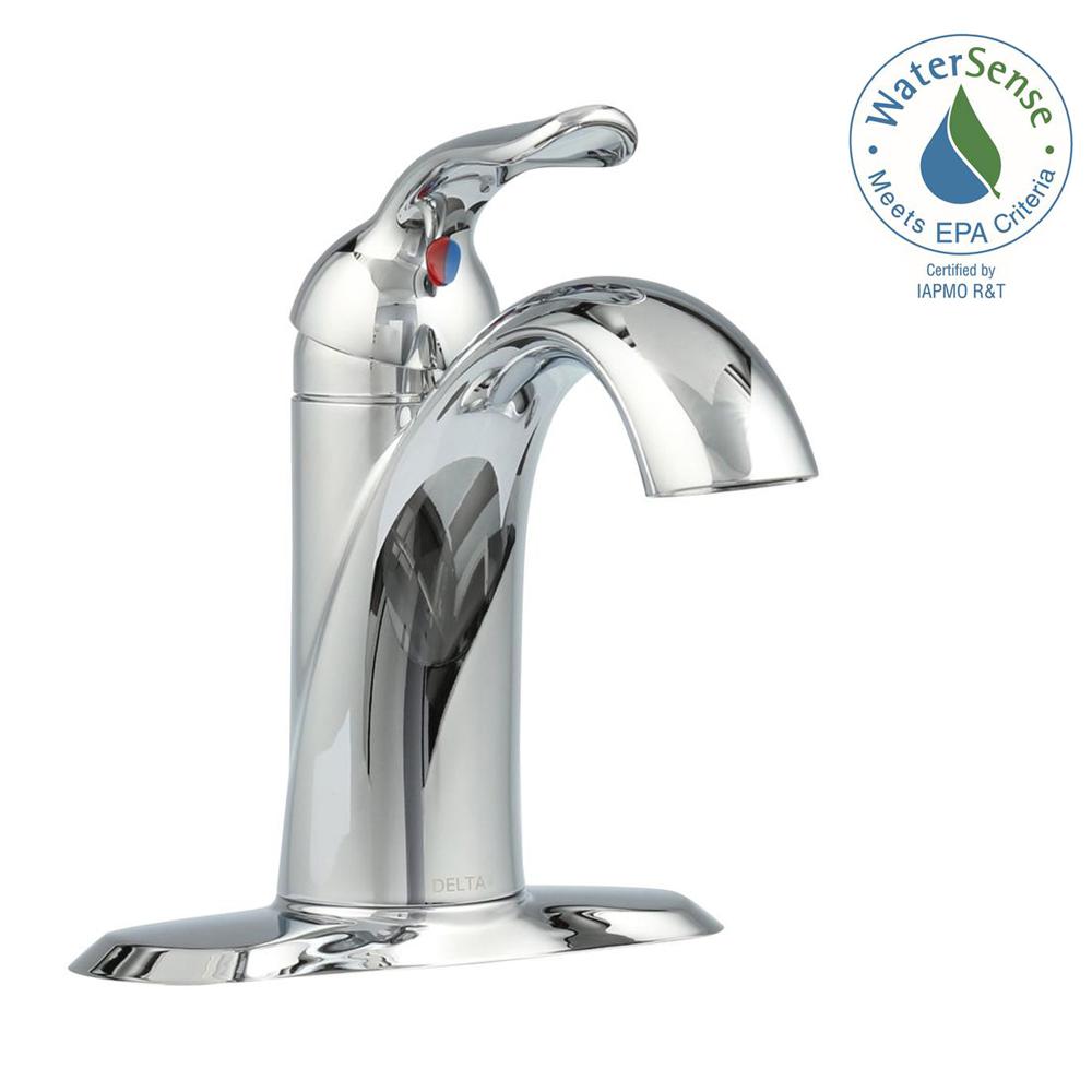 Delta Single Handle Bathroom Faucets delta addison single hole single-handle bathroom faucet with metal Delta Single Handle Bathroom Faucets delta addison single hole single-handle bathroom faucet with metal