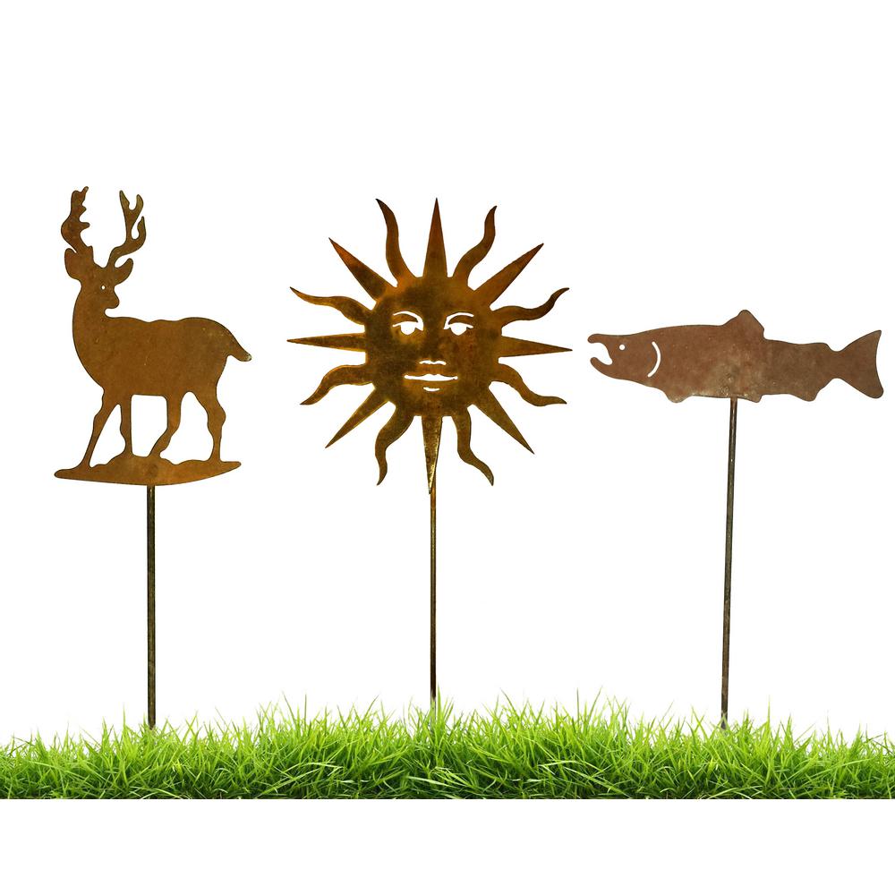 metal garden deer