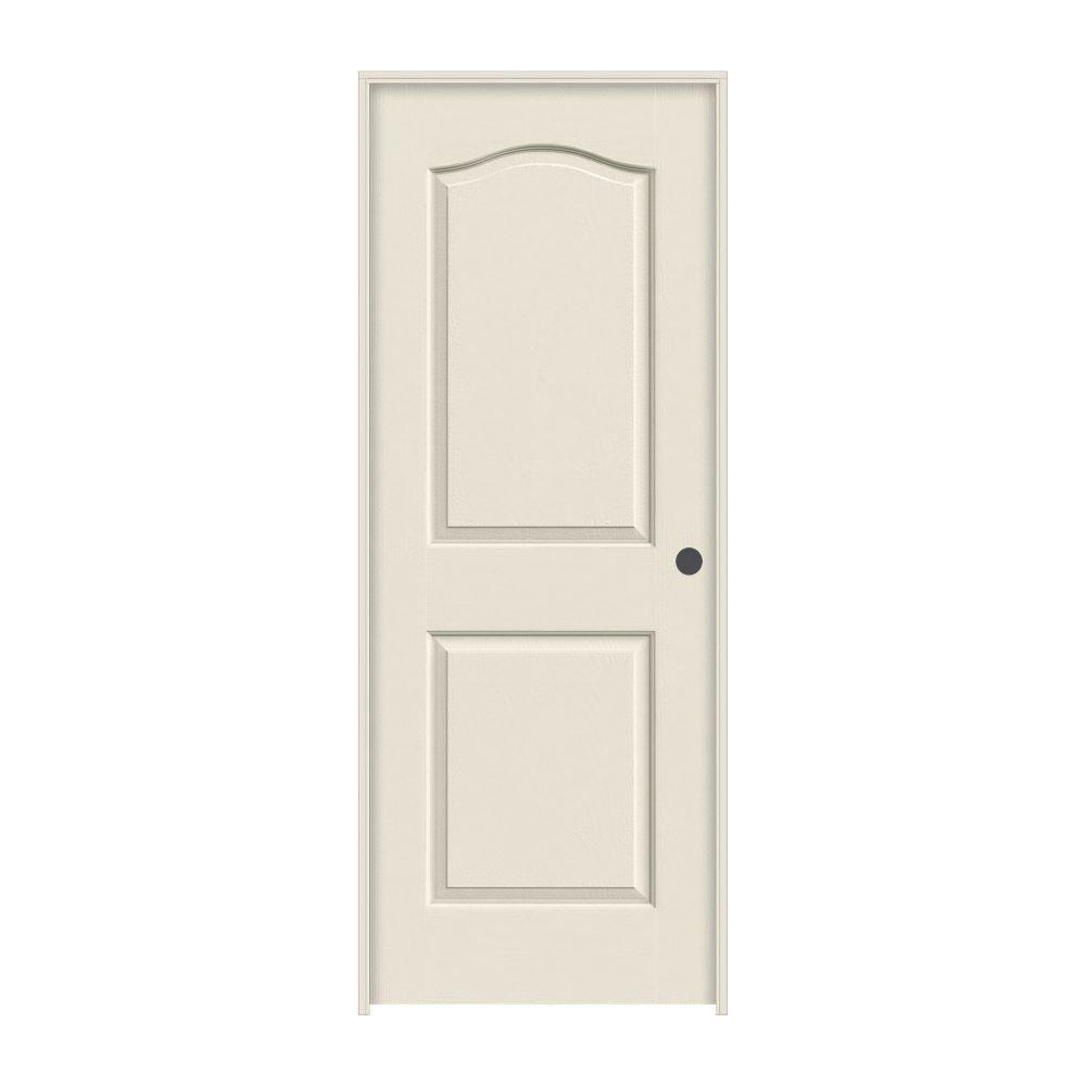 JELDWEN 36 in. x 80 in. Princeton Primed LeftHand Smooth Molded