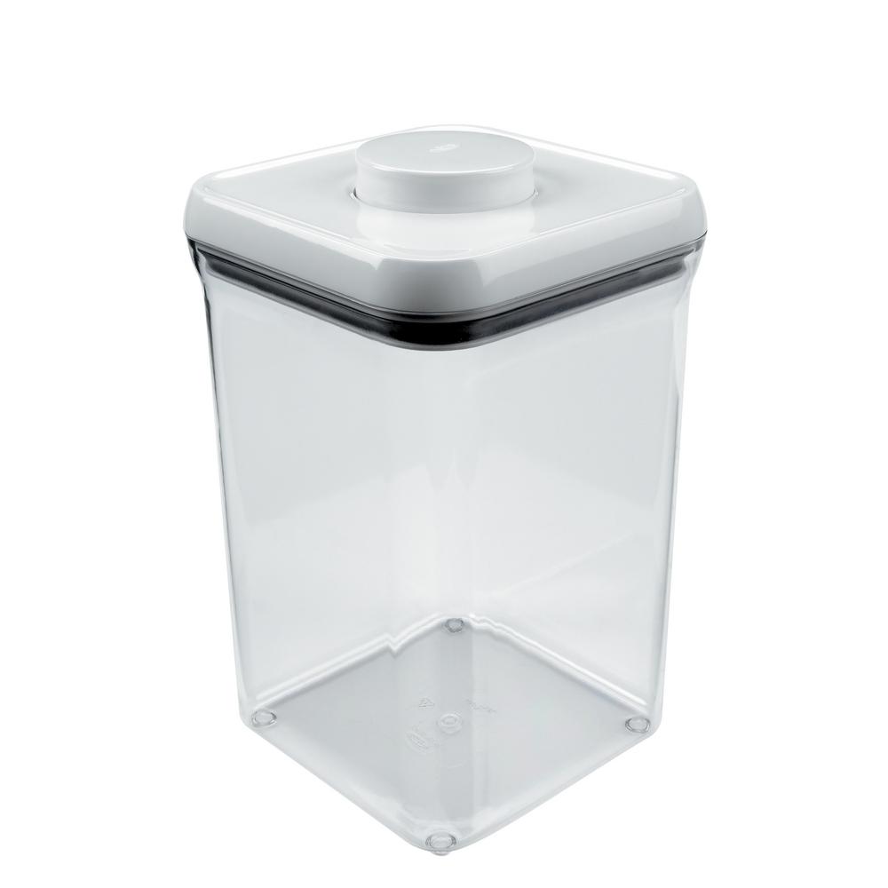 OXO Good Grips Stackable 4.0 Qt. Big Square POP Container with Lid ...