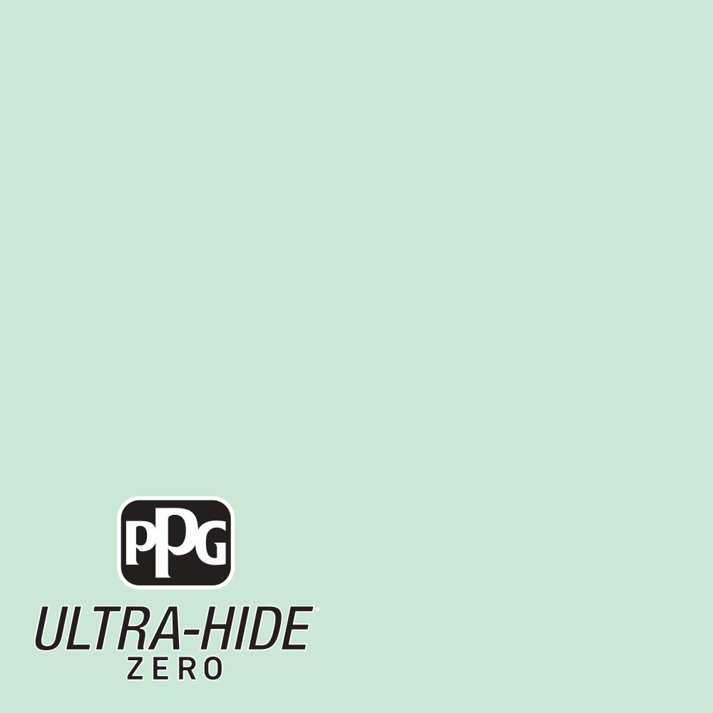 Ppg 1 Gal Hdpg55d Ultra Hide Zero New Mint Green Semi Gloss Interior Paint