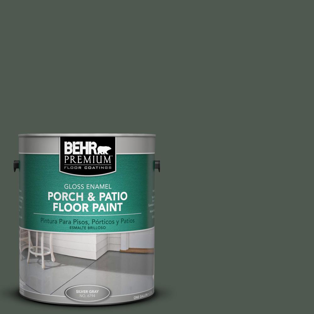 BEHR Premium 1 gal. N4107 North Woods Gloss Interior/Exterior Porch