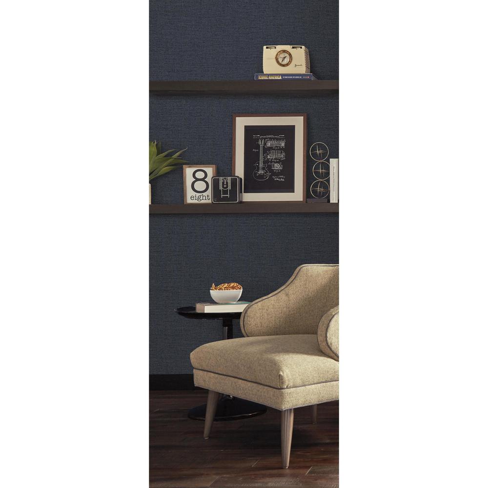 York Wallcoverings 56 Sq Ft Crumble Weave Wallpaper Uc3862