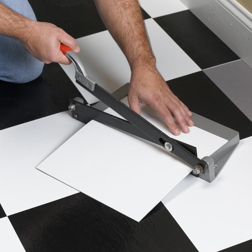 Quick Cut Vinyl Tile Vct Cutter 30002, How To Cut Vinyl Flooring
