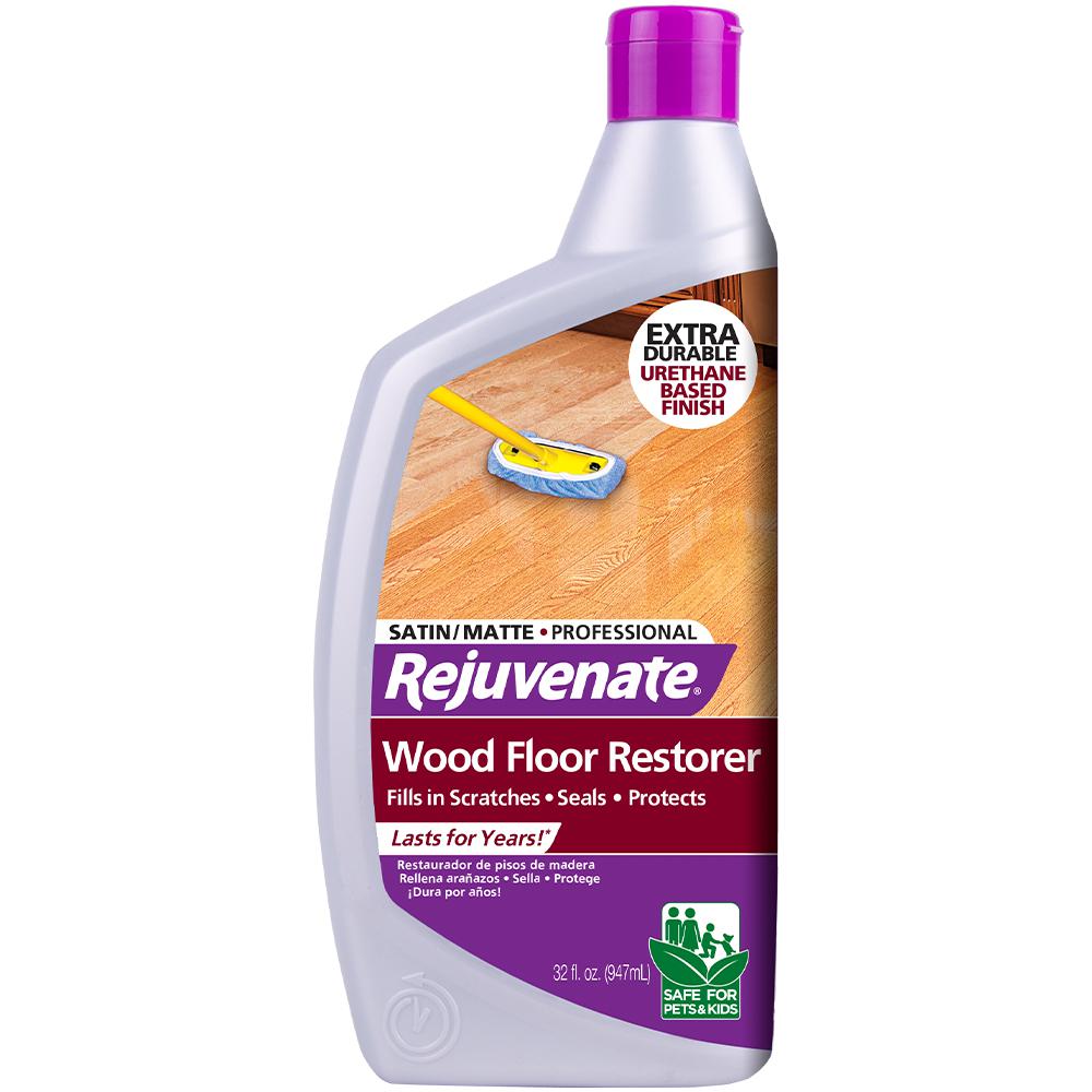 Rejuvenate 32 oz. Professional Satin Finish Wood Floor Restorer ...