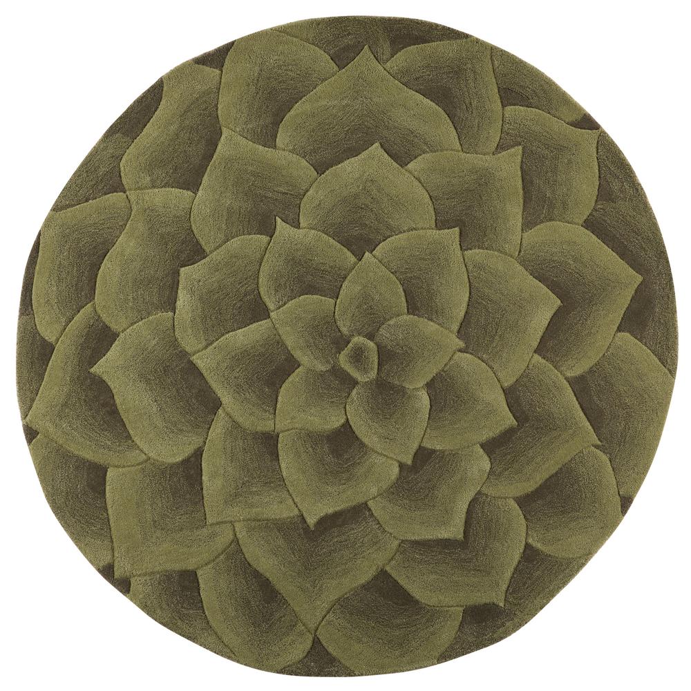 Home Decorators Collection Corolla Green 6 Ft X Round Area Home Decorators Collection Corolla Green 6 Ft X Round Area Rug