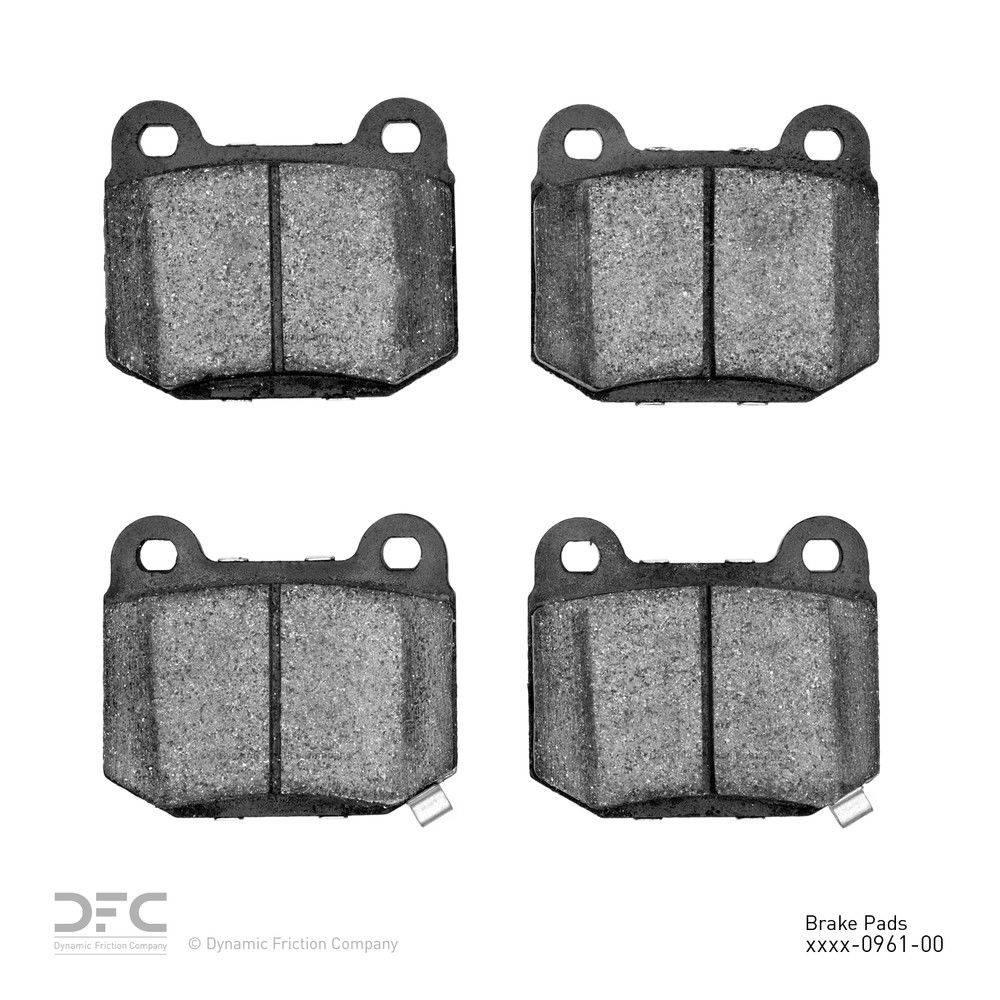 DYNAMIC FRICTION COMPANY DFC 5000 Advanced Brake Pads Low Metallic1551096100 The Home Depot