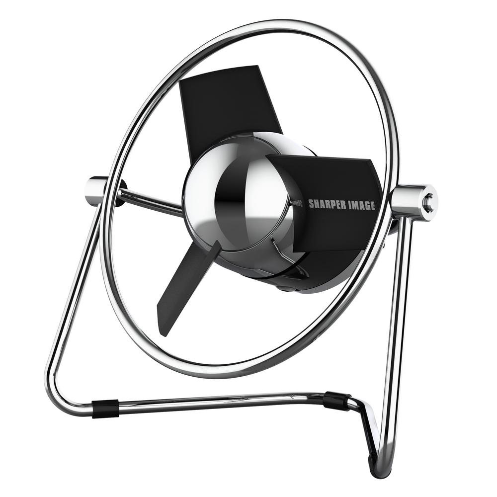 Sharper Image Sbm1 Usb Fan With 4 4 In Soft Blades 2 Speeds