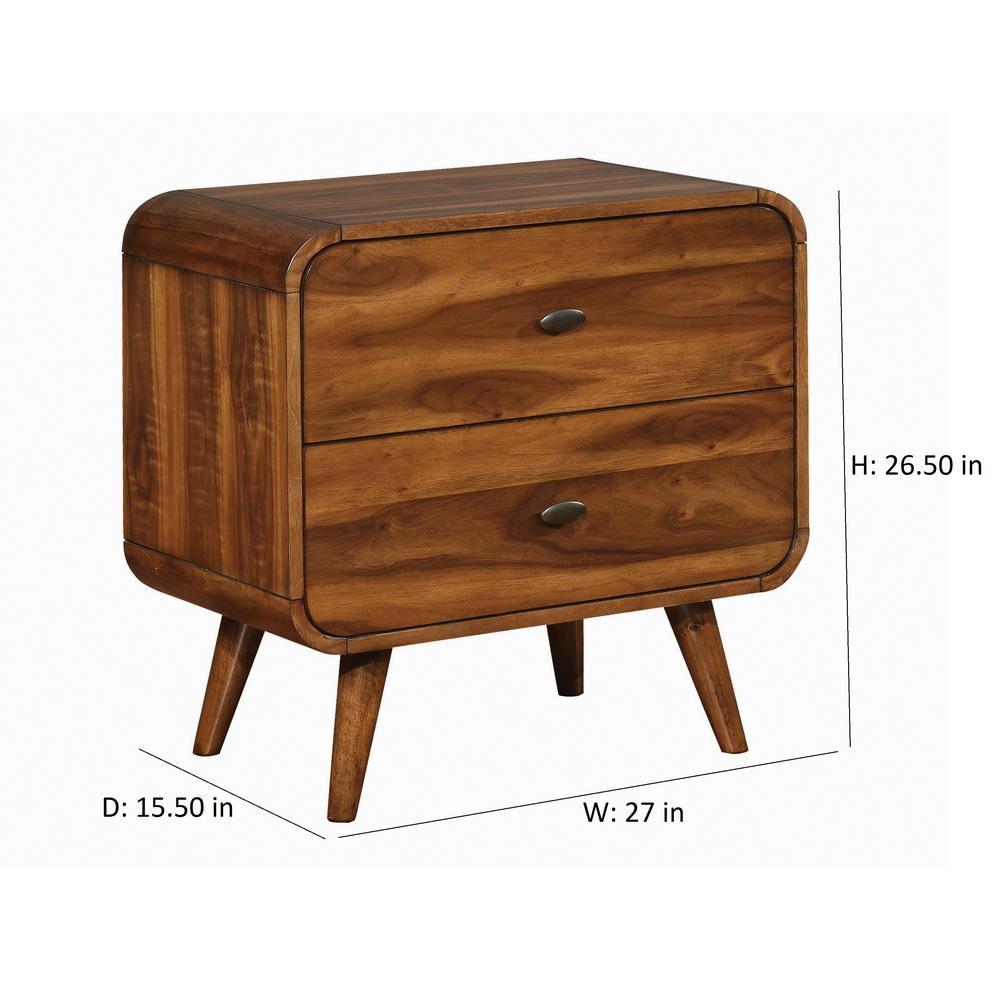 Coaster Home Furnishings Robyn 2 Drawer Nightstand Dark Walnut - Robyn Jewelry Armoire Cherry Coaster Home Furnishings Robyn 2 Drawer Nightstand Dark Walnut - Robyn Jewelry Armoire Cherry
