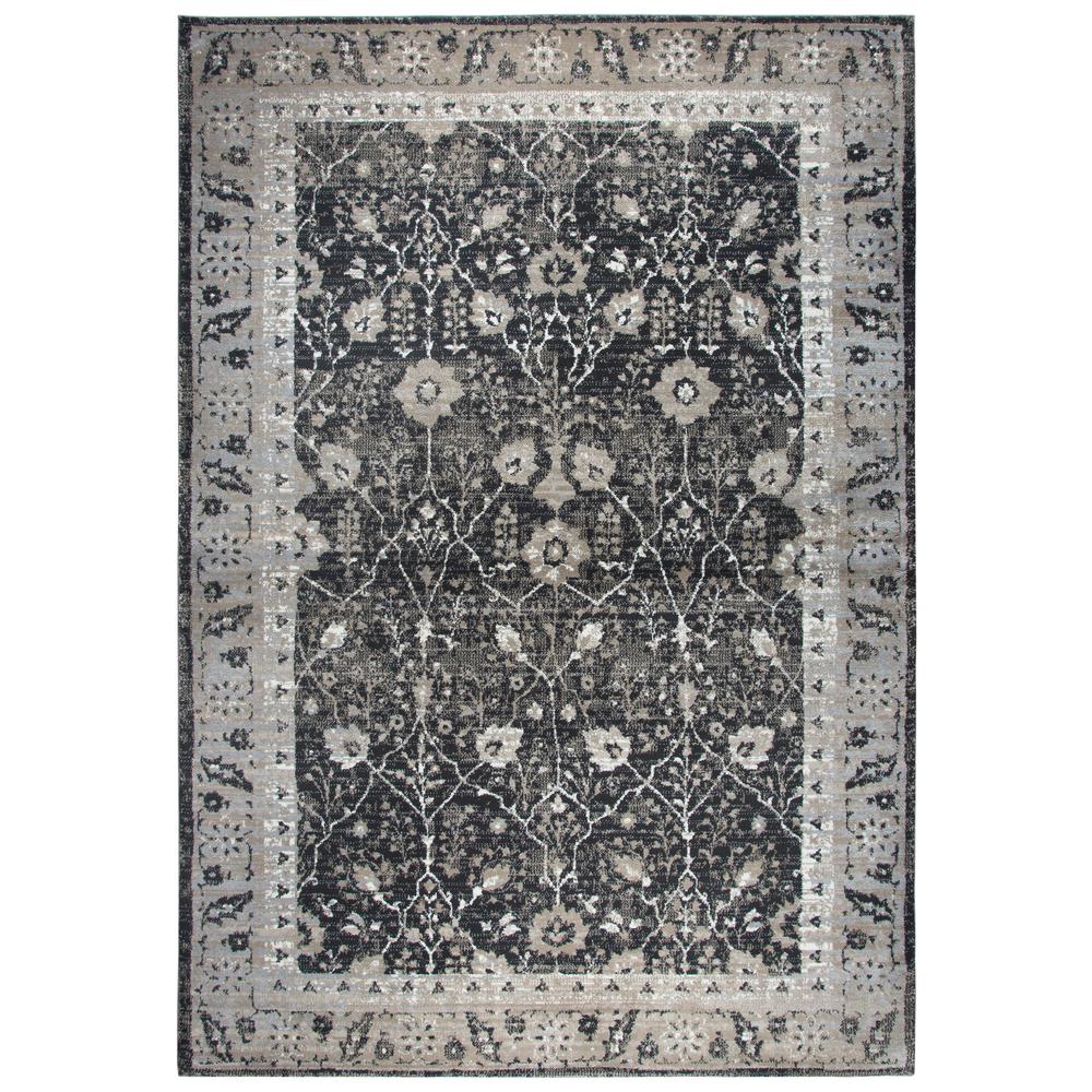 Rizzy Home Panache Black 9 Ft 10 In X 12 6 Rectangle Area Rizzy Home Panache Black 9 Ft 10 In X 12 6