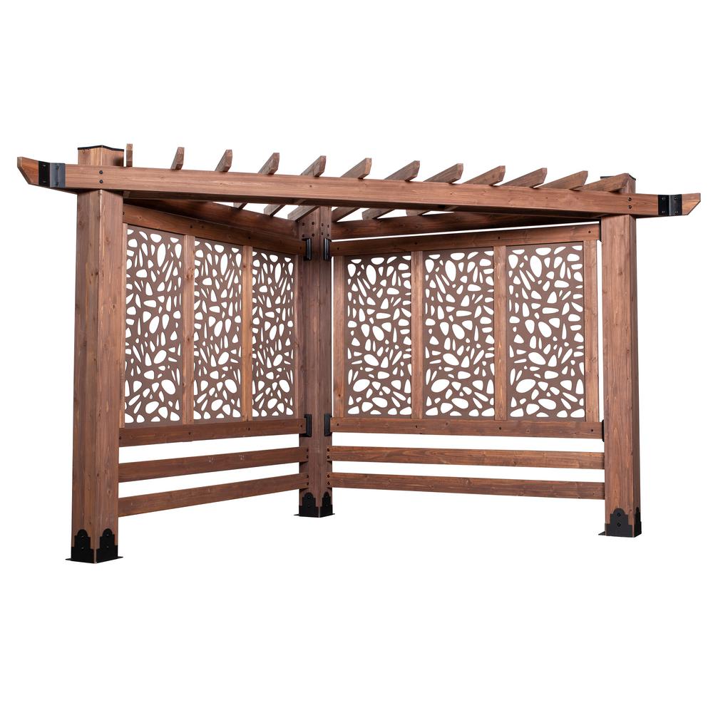 Backyard Discovery Haven 9 ft. x 12 ft. All Cedar ... Backyard Discovery Haven 9 ft. x 12 ft. All Cedar ... on Backyard Discovery Pavilion id=37885