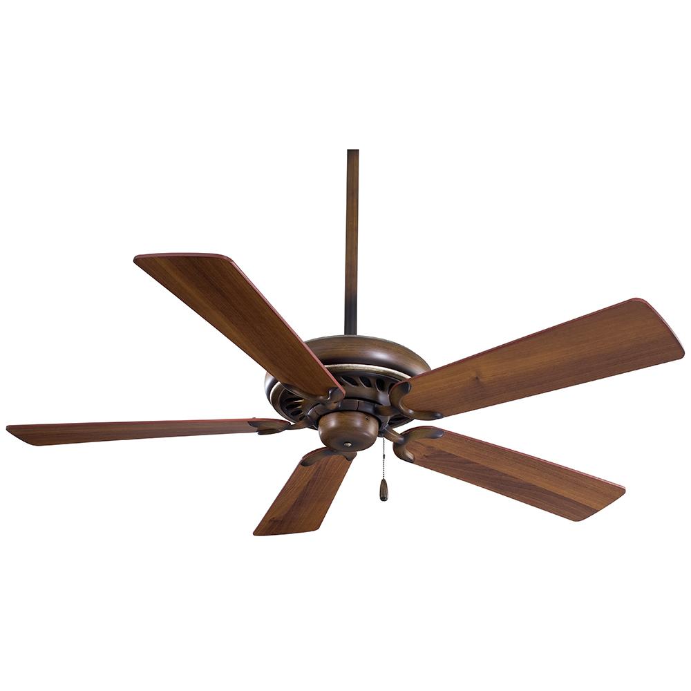 MINKAAIRE Supra 52 in. Indoor Belcaro Walnut Ceiling FanF568BCW