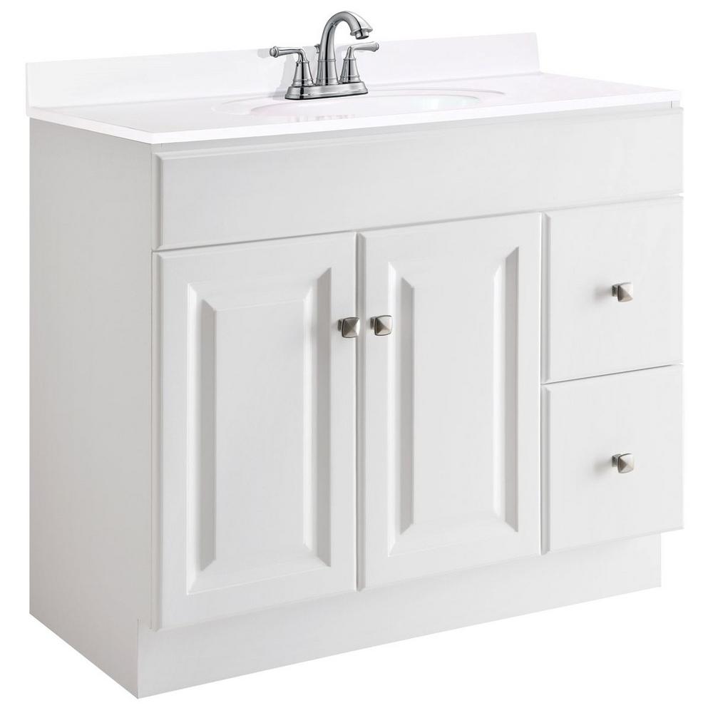Design House Wyndham 36 In W X 18 D Unembled Vanity Design House Wyndham 36 In W X 18