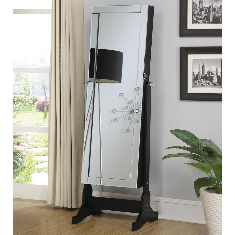 Ella Black Jewelry Armoire