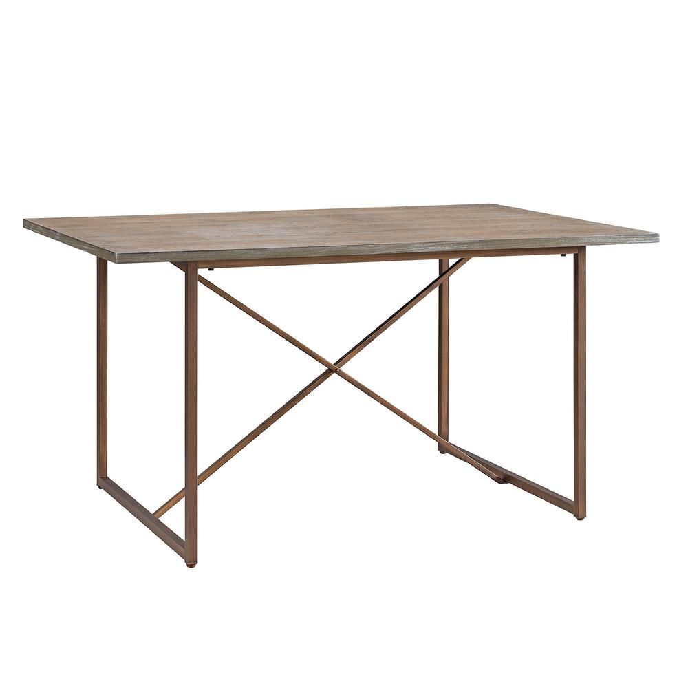 Southern Enterprises Franca Burnt Oak Dining Table Hd530468 Southern Enterprises Franca Burnt Oak Dining Table Hd530468