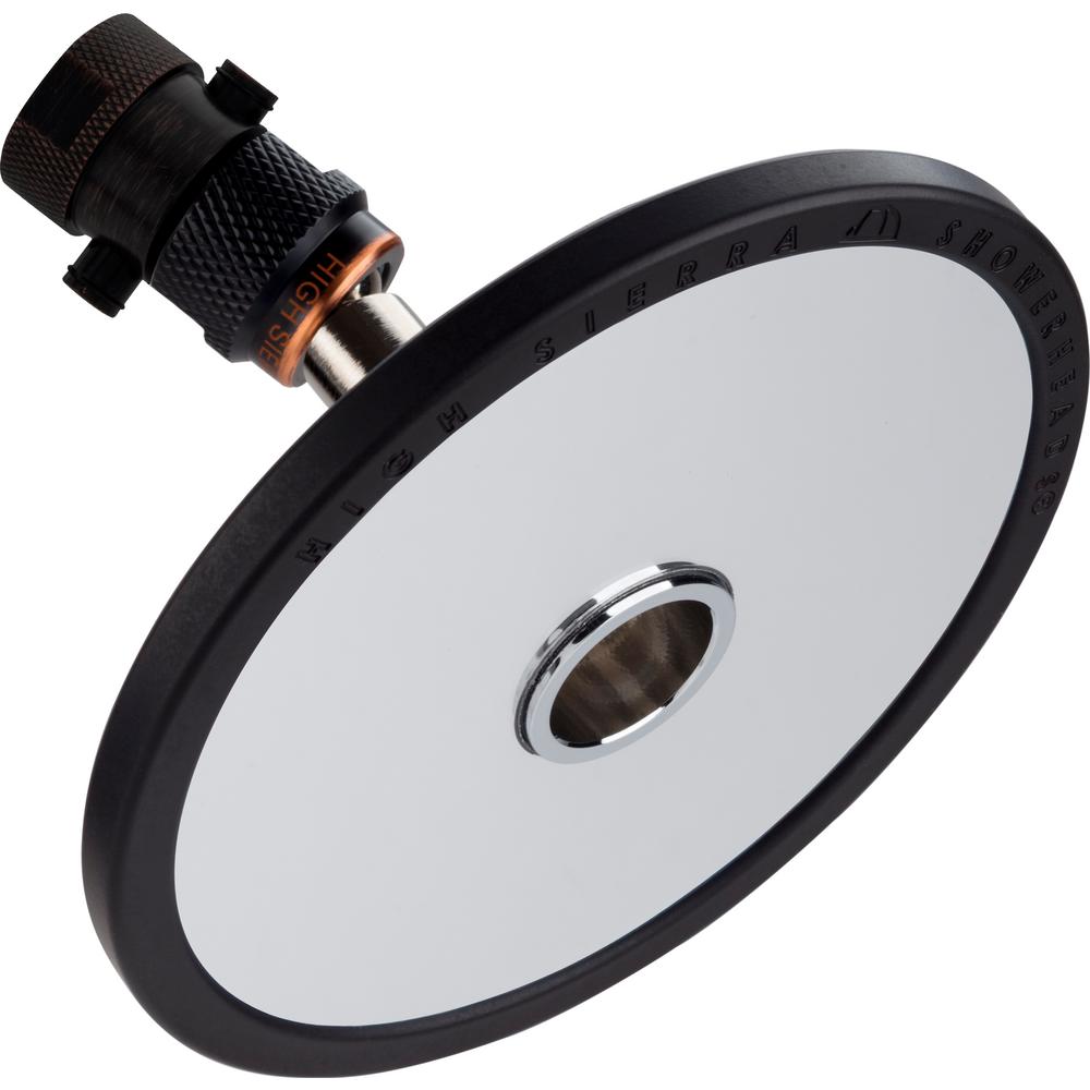 High Sierra Showerheads Reflections 1Spray 5 in. 1.8 GPM Fixed Shower