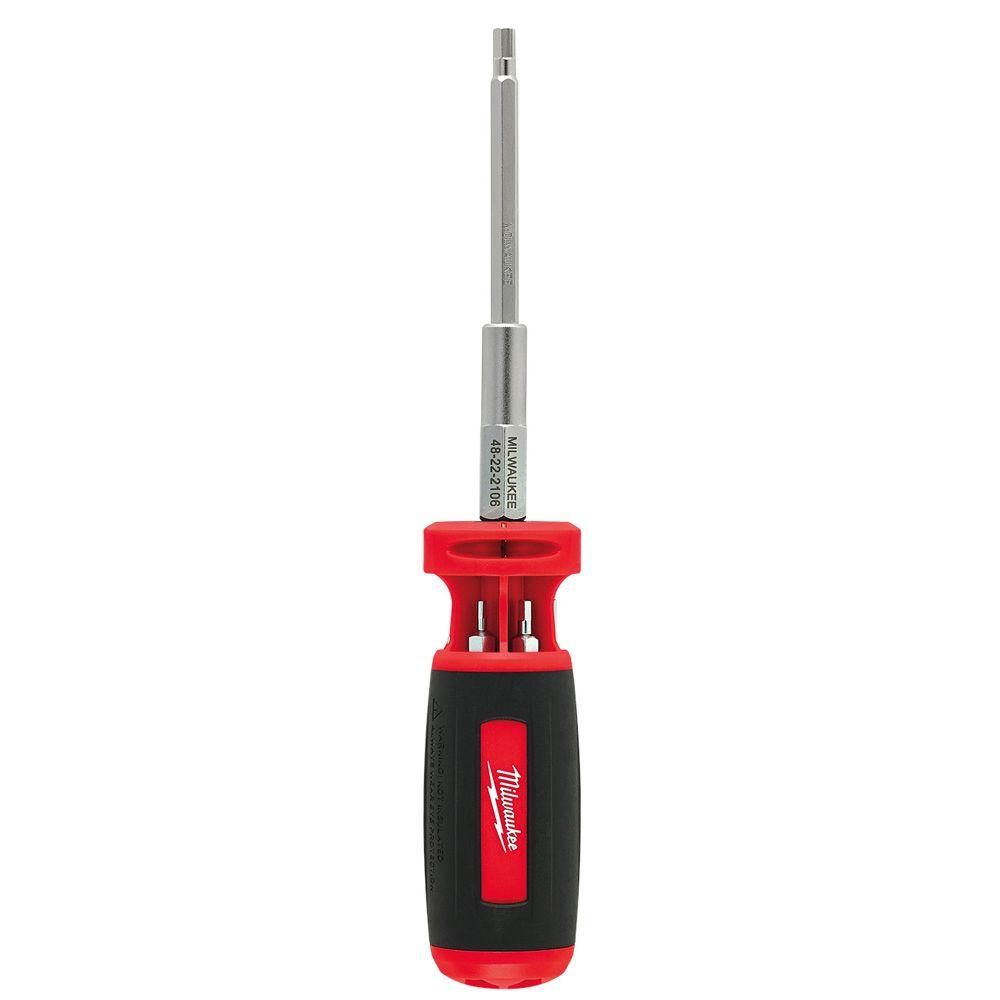 Milwaukee 10in1 Metric Hex Key Screwdriver Set48222106 The Home