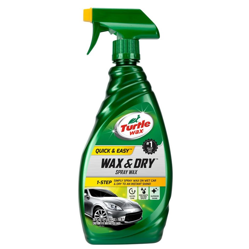 TURTLE WAX 26 oz. 1Step Wax and Dry CleanersT9 The Home Depot