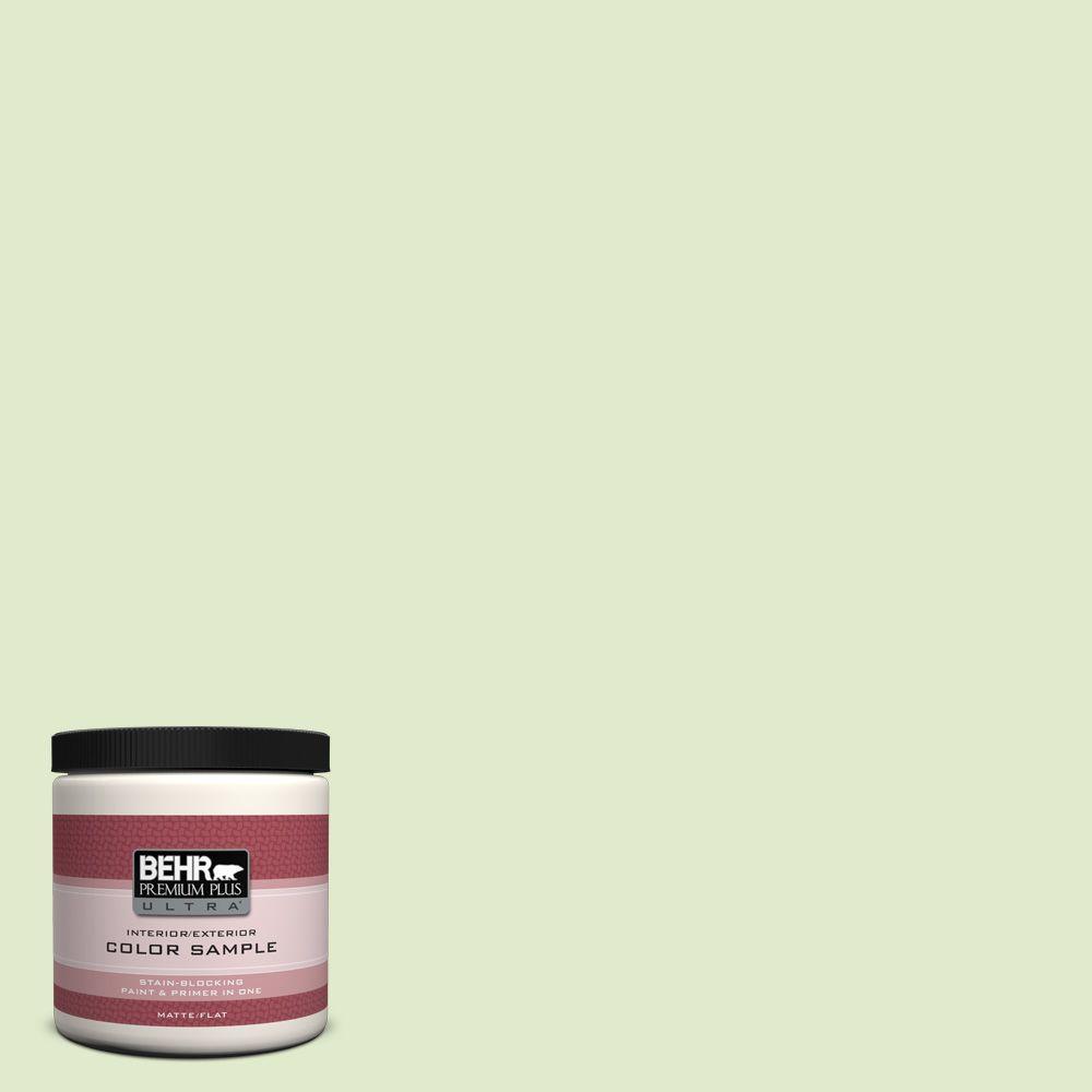 Behr Premium Plus Ultra 8 Oz P370 2 Praying Mantis Matte Interior P370 2 Praying Mantis Matte Interior Exterior Paint And Primer In One Sample