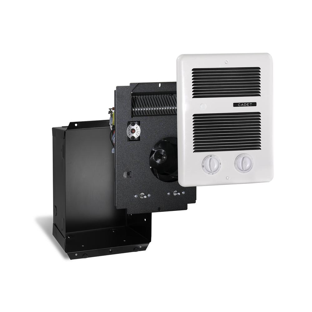 Cadet Com-Pak Bath 1,300-Watt 240-Volt In-Wall Fan-Forced Heater with ...