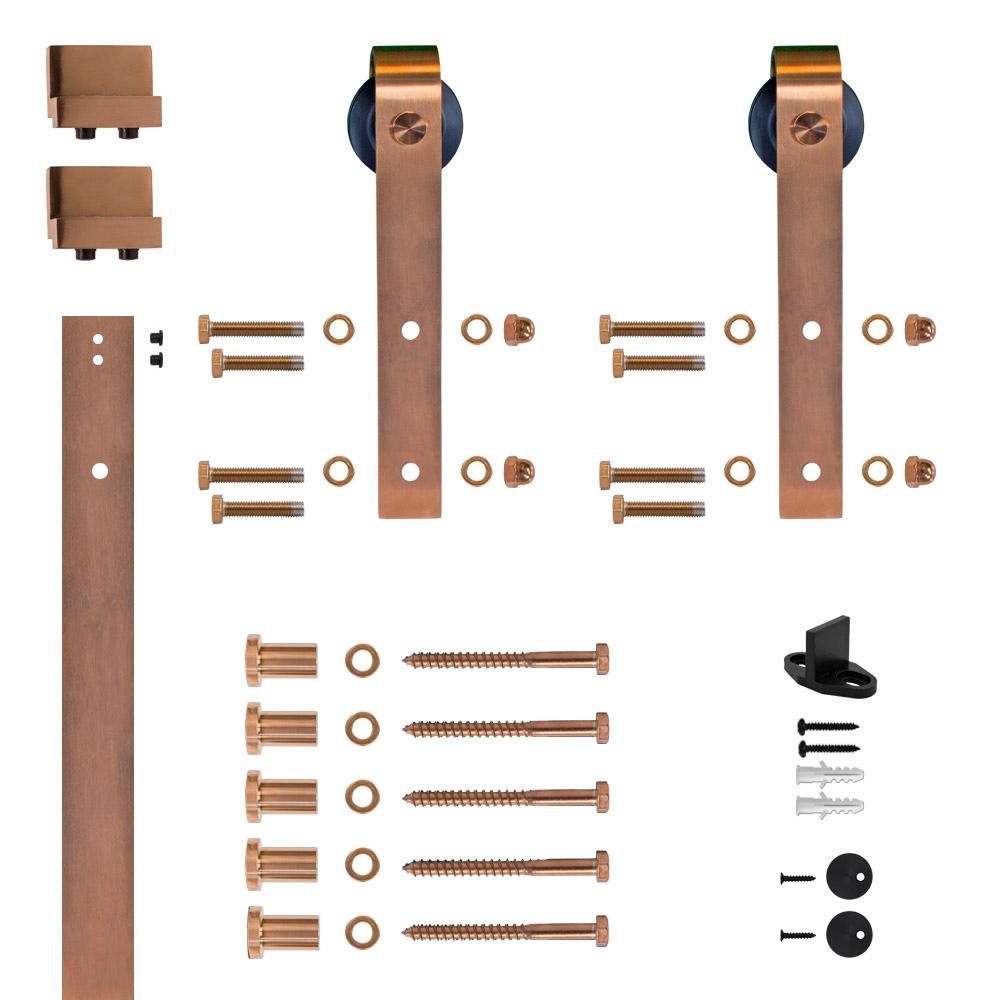 Nickel - Barn Door Hardware - Door Knobs & Hardware - The Home Depot Nickel - Barn Door Hardware - Door Knobs & Hardware - The Home Depot
